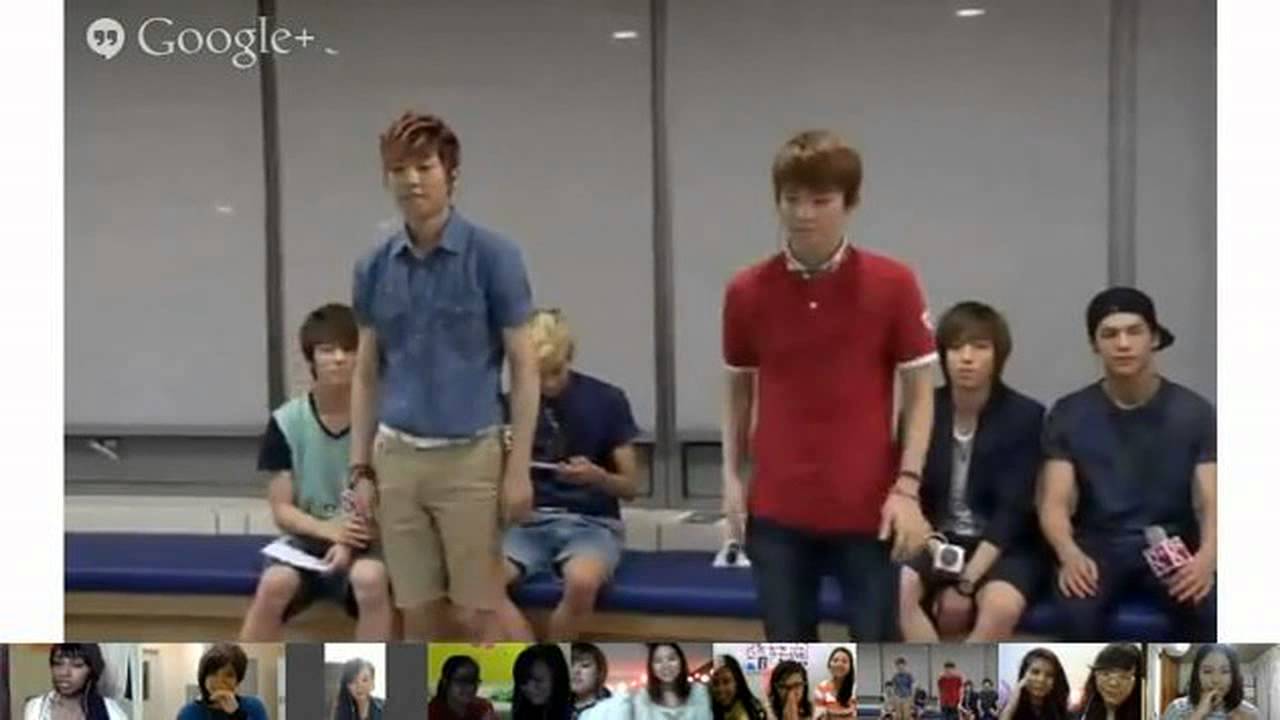 130710 틴탑 3주년 행아웃(리키, 창조 랜덤 플레이 댄스)