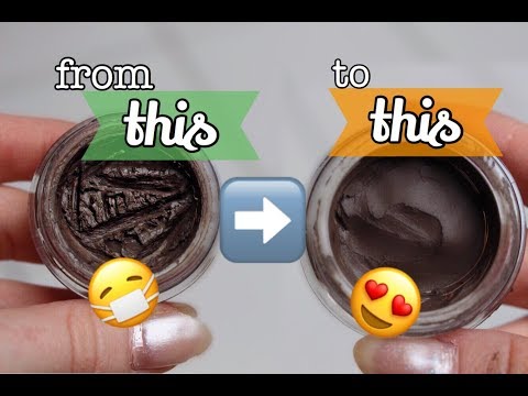SO FIXIERST DU GETROCKNETE AUGENBRAUEN-POMMADE (SUPER EINFACHER TRICK!)