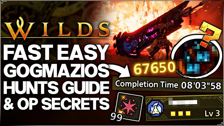 Monster Hunter Wilds - Gogmqazios Has OP Secrets - Fast Easy Hunts Guide & 19 POWERFUL Farm Tips!