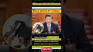 China government new rules😱😱for influencers😭😭 #china #newrules #government #influencers #youtube