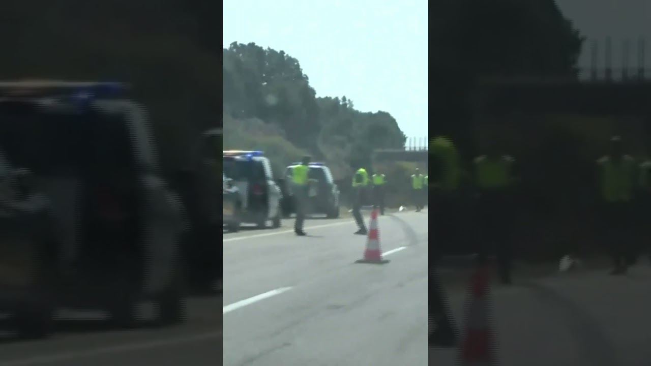 Diogo Jota crash scene in Spain shows fire damage