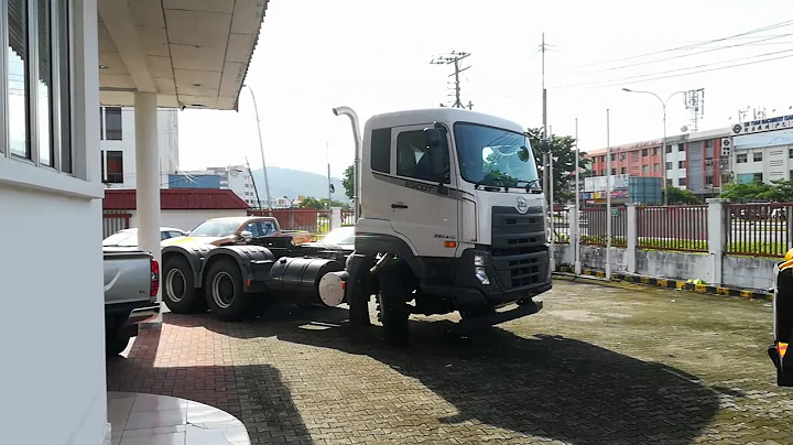 UD Trucks New Quester Prime Mover with Escot Transmission reversing - TCIE Sabah
