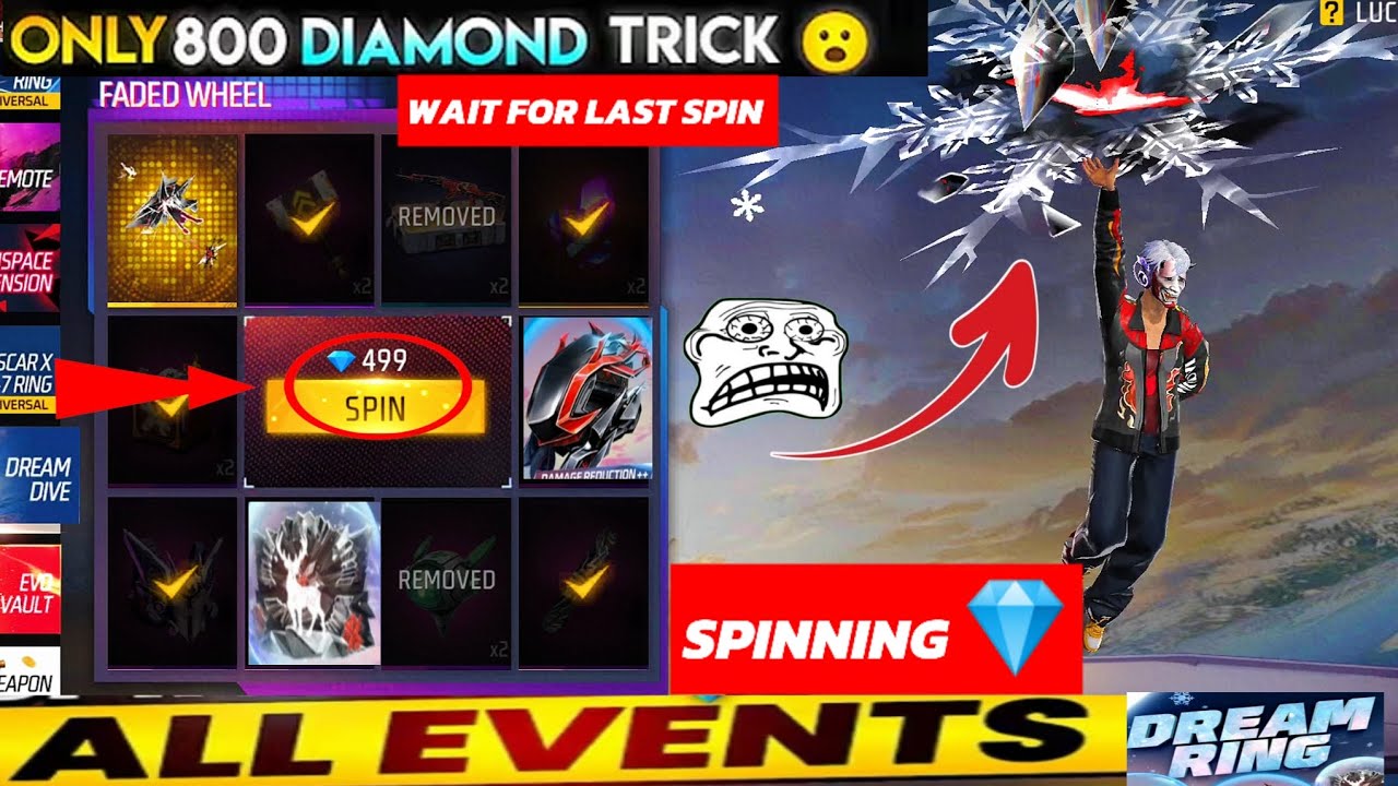 FREE FIRE NEW WINTER RING EVENT 2025 🤓/ Evo Bundle Event Spin Tips And Tricks 🔥