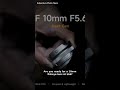 New Brightin Star 10mm f/5.6Ⅱ APS-C fisheye lens for Nikon Z-mount launched with an intro #Shorts
