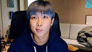 [ENG SUB] I'm a little late, right? RM BTS VLIVE