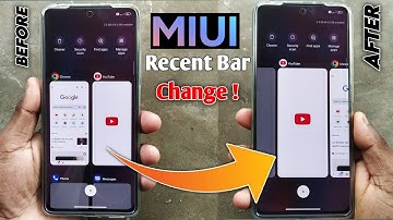 Recent apps Style Change Redmi Poco | MIUI Recent Apps Change | miui recent apps tray