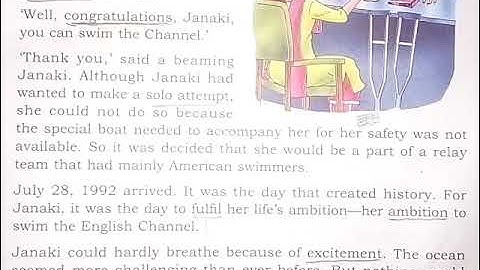 The Fearless Fighter || Class - 5 || D.A.V. Publications || My English Reader 👍