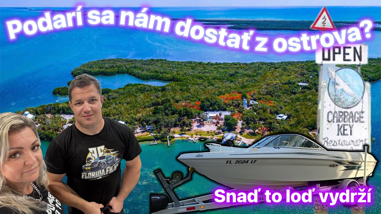 Cabbage Key a cesta  domov na lodi! Zvládneme to?