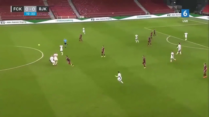 Crazy clumsy own goal during soccer game FC Copenhagen vs HNK Rijeka (original footage)