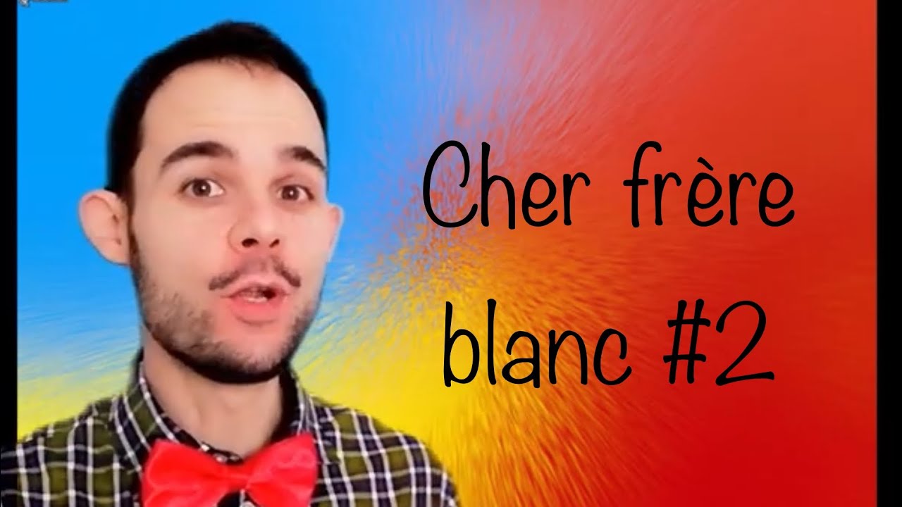 Impara il francese: « Cher frère blanc » #mappa mentale - YouTube