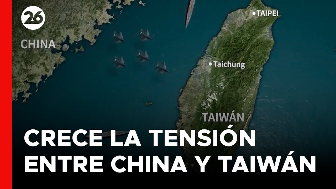 🚨 CHINA - TAIWÁN | El conflicto silencioso que eleva la tensión en Asia