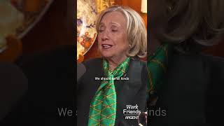 Secretary Hillary Clinton on Pantsuits, Patriarchy & Paying It Forward | Work Friends The Podcast News