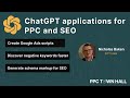 Powerful ChatGPT applications for PPC and SEO marketers | PPC Town Hall 74