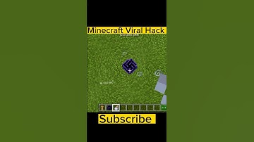 MINECRAFT VIRAL HACK #viral #shorts #short #status #hacker #technogamerz #minecraft