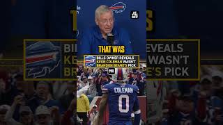 Terry Pegula says Bills coaches pushed Keon Coleman pick 🏈👀 #NFL #Bills #football #KeonColeman