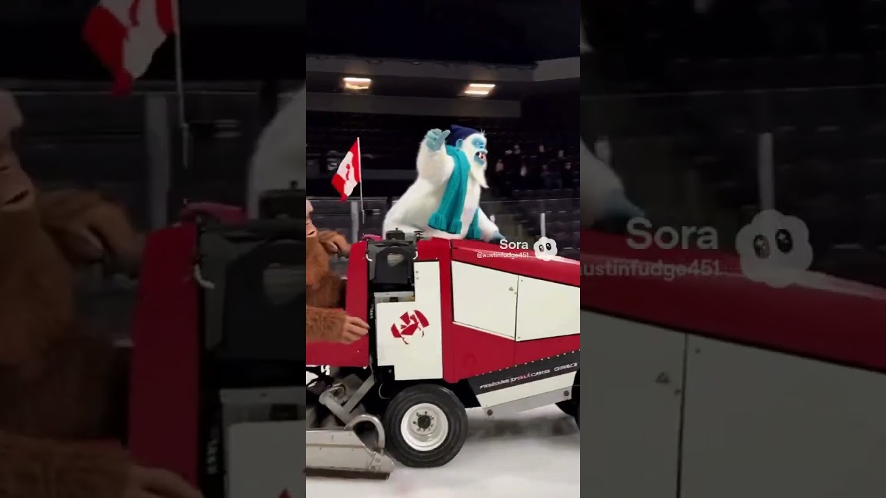 A sora AI movie trailer for Bigfoot and yeti take Halifax, this time I'm in the mix 