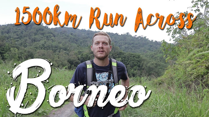 1500km Transborneo Run!