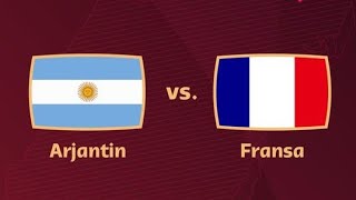 Fransa 3-3 Arjantin Maç Özeti Dünya Kupası Katar 2022 Finali