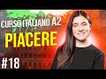 Verbo PIACERE para expresar gustos y preferencias en italiano