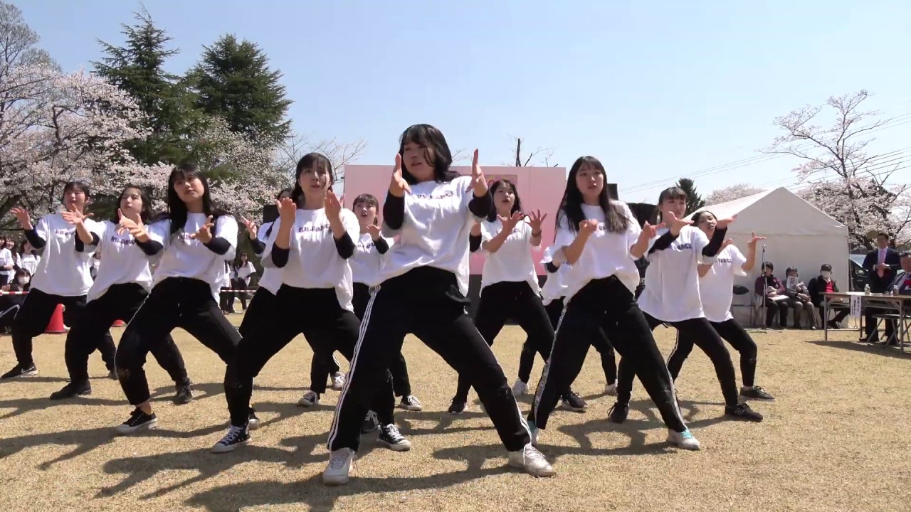 柏の葉高校 ダンス部 1曲目 Guaya 19あけぼの山公園桜まつり Youtube