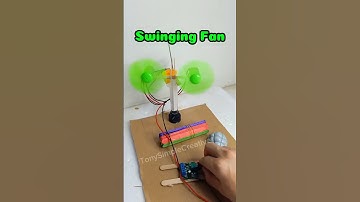 Fan Swing • Dc Motor | #dcmotor #tech #youtubeshorts #motor #fan #dcmotorproject
