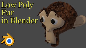 Creating Low Poly Fur in Blender