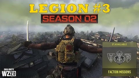 DMZ - All Mission with rewards - Faction LEGION TIER 3