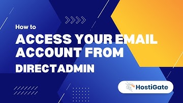 How to Access your Email Account from DirectAdmin | Hexraa