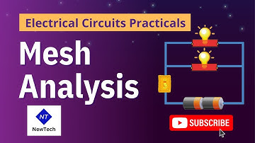 Mesh Analysis | Mesh analysis practical using multi-sim | Electrical Circuits Practical
