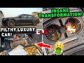 Deep Cleaning an INSANELY Dirty Luxury Car! | Nasty Car Cleaning Transformation | The Detail Geek