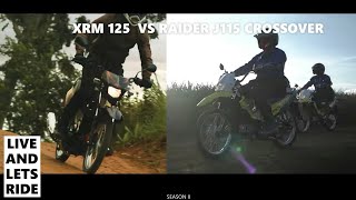 Honda XRM125 VS Suzuki Raider J115 Crossover | Quick Overview And Comparison