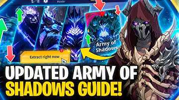 KEYS TO BUILDING THE PERFECT SHADOW ARMY! - Solo Leveling Arise