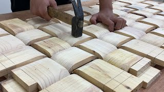 Woodworking Crafts Hands Always Creative Wonderful // Beautiful  CoffeeTable With Unique Design