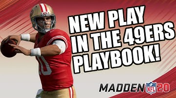 New Play in 49ers "NFL Live" Playbook | Madden 20