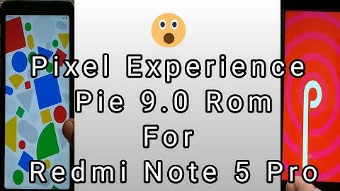 Pixel Experience Pie 9.0 Rom for Redmi Note 5 Pro Whyred || In Telugu ||