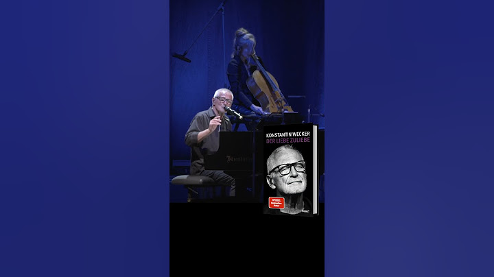 Konstantin Wecker: Short "Der Liebe zuliebe" Buch (VÖ 1.9.25) und Tourneestart Hamburg (15.10.25)
