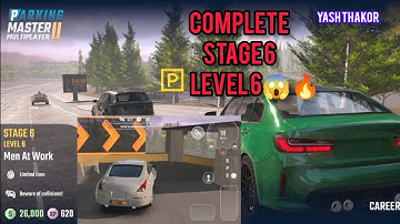 Stage 6 Level 6 Men at work | Parking Master Multiplayer 2 | Car Parking Game
