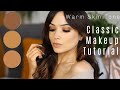 Classic Makeup Tutorial | Nude Beige Soft Glam | Makeup for Warm Skin Tones