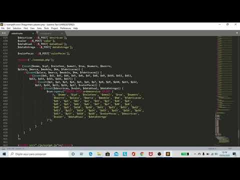CADASTRO COM PHP E INSERÇÃO NO BANCO DE DADOS
