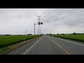 4K Driving through the Japanese Countryside -  Sakura to Kasama, Tochigi Pref.