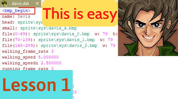 Lesson 1 - The Bitmap Part (LF2 Data Changing tutorial)