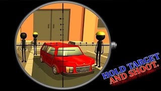 Angry Stick Sniper Gun Shooter Android Gameplay screenshot 1