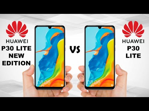Huawei P30 Lite New Edition vs Huawei P30 Lite