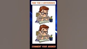Only Sharp Eyes Can Find the Difference in This Puzzle! 🧐 - #Shorts