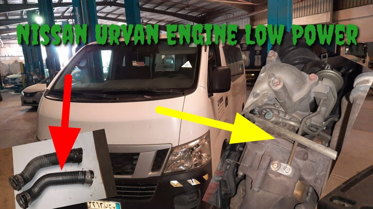 Nissan Urvan. Nissan Urvan 2020. Engine Low Power. Turbo Oil
