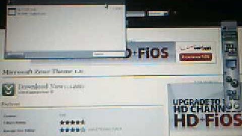 how to find and install zune theme
