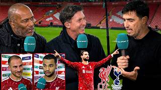 Liverpool vs Tottenham 3-1 Mac Allister on Fire 🔥 Robbie Fowler Goes Crazy! | All Reactions