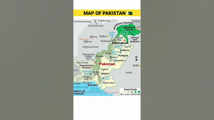 Map of Pakistan 🇵🇰 | #pakistan #map #shorts