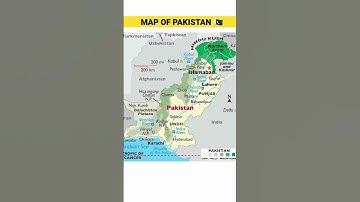 Map of Pakistan 🇵🇰 | #pakistan #map #shorts