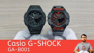 Новые футуристичные G-SHOCK / Casio GA-B001-1A и GA-B001G-1A